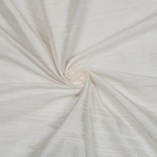 Dupion, bílá ivory