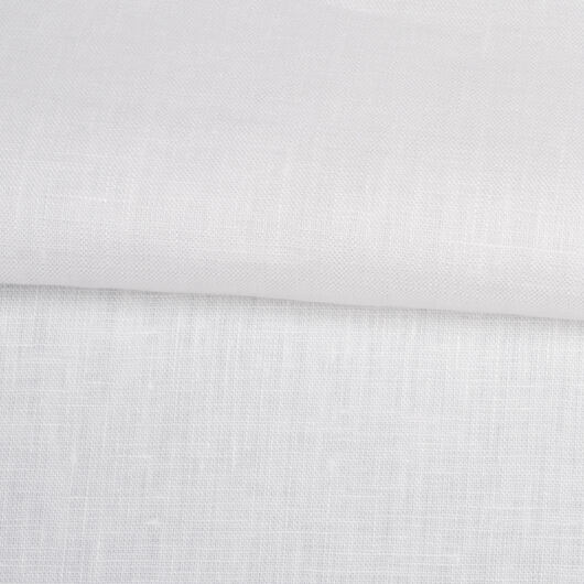 Lněné plátno, lehké, čistě bílé