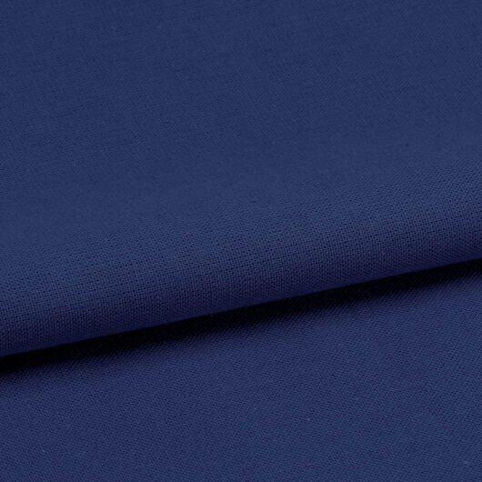 Sashiko gładka tkanina w kolorze indygo