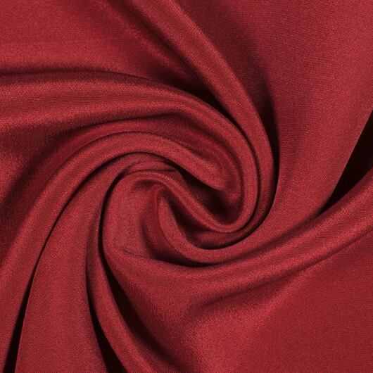 Červený marokén hedvábí metráž