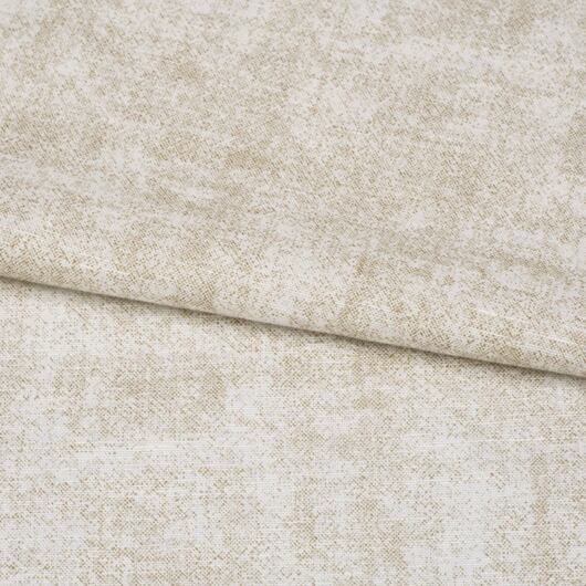 Len s bavlnou, vzorovaný, lehký, hnědo-bílý