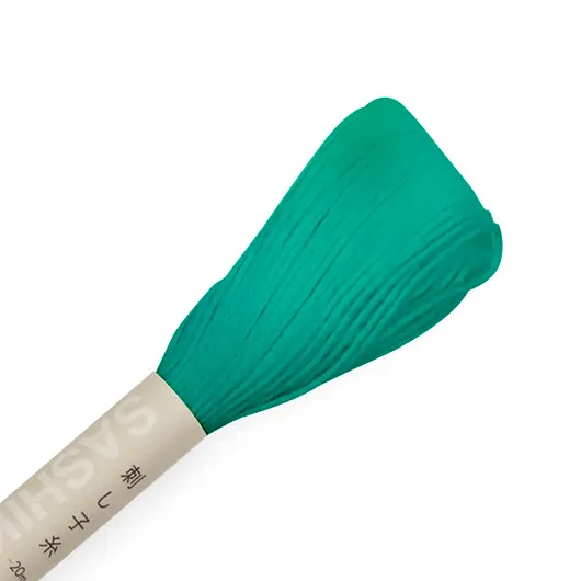 Vyšívací příze na sashiko Olympus 20m, kachní modř 34