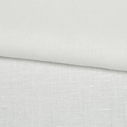 Lněné plátno, čistě bílé