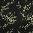 Brokát sakura, černý