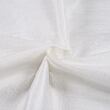 Hedvábný dupion, bílá ivory