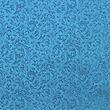 Brokát ornamenty, modrý