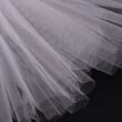 Tkanina tiulowa o szerokości 300 cm, biała