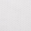Hana-Fukin sashiko utěrka 34 × 34 cm s diagonální předtištěnou mřížkou pro hitomezashi, bílá