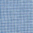 Lněné plátno, lehké, kostkované, modro-bílé