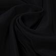 Czarna krepa z jedwabnym melanżem