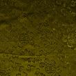 Látka brokát Qing, olivově zelený