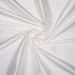 Biały jedwabny brokat dupion