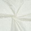 Brokát paví pera, bílá ivory
