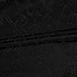Látka brokát Qing, černý